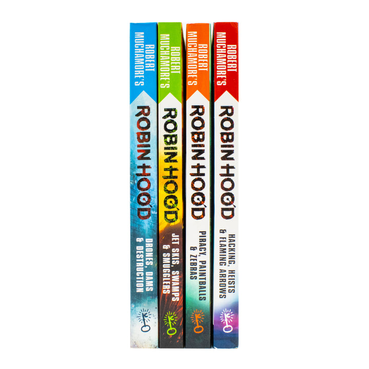 Robin Hood Series 4 Books Collection Set By Robert Muchamore