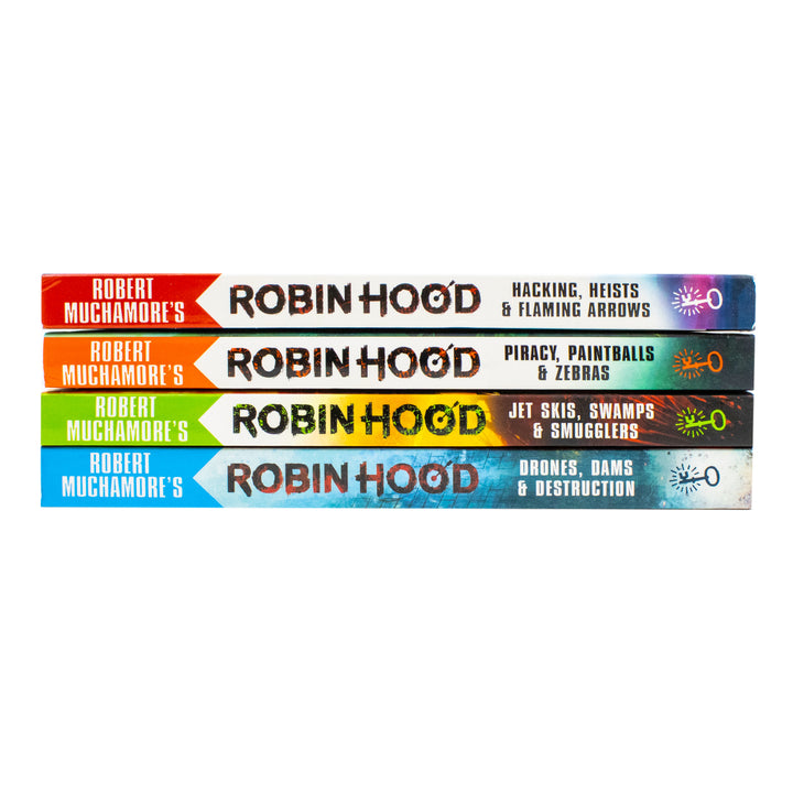 Robin Hood Series 4 Books Collection Set By Robert Muchamore