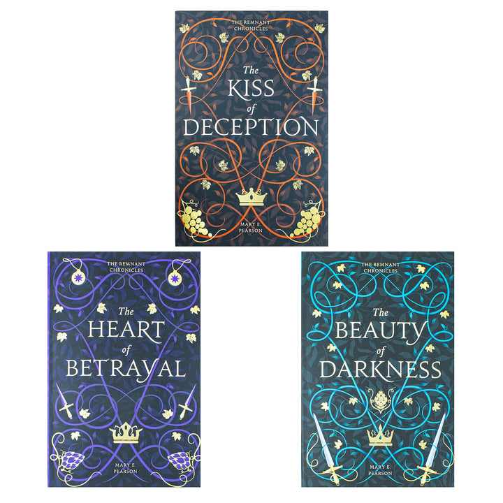 The Remnant Chronicles Collection 3 Books Set By Mary E Pearson (The Kiss of Deception, The Heart of Betrayal, The Beauty of Darkness)