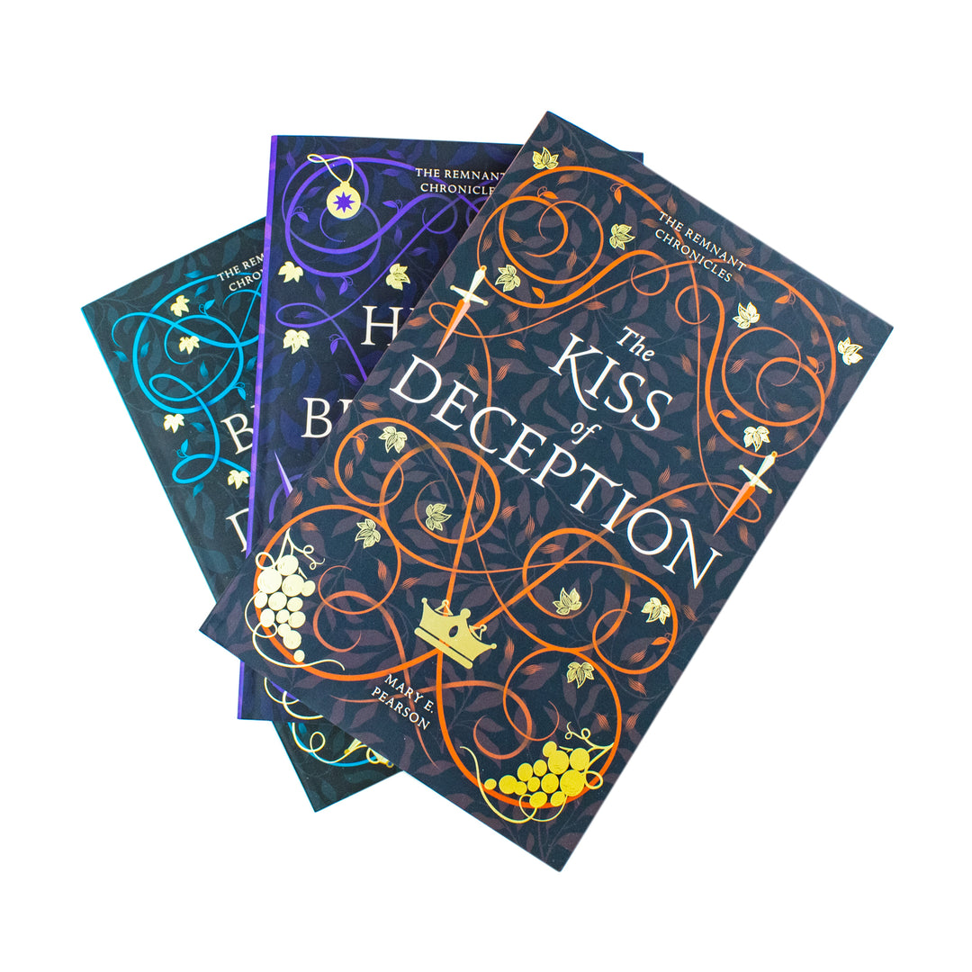The Remnant Chronicles Collection 3 Books Set By Mary E Pearson (The Kiss of Deception, The Heart of Betrayal, The Beauty of Darkness)