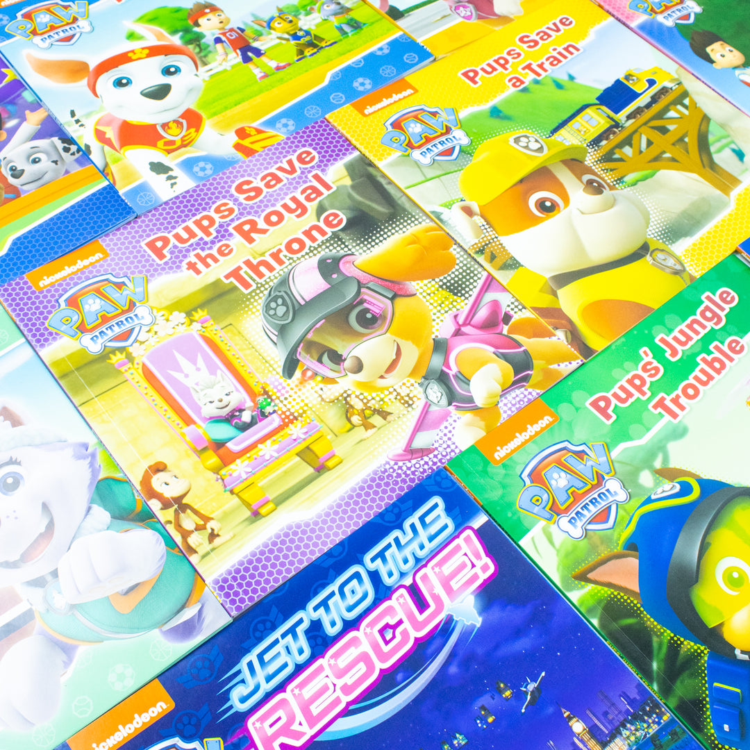 Paw Patrol Favourite Stories Collection Set in Paperback - 10 Books for Children aged 3+ from Nickelodeon
