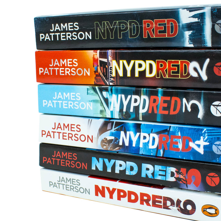 James Patterson NYPD Red Series 1–6 Book Set | Crime Thriller Collection with Detective Fiction, Murder, Suspense, Police Investigation & Drama