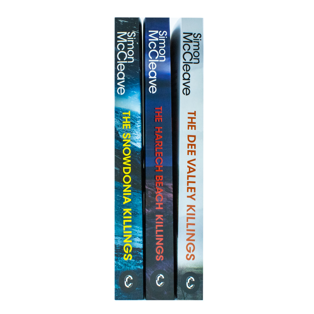 DI Ruth Hunter Series 3 Books Collection Set By Simon McCleave (The Snowdonia Killings, The Harlech Beach Killings and The Dee Valley Killings)