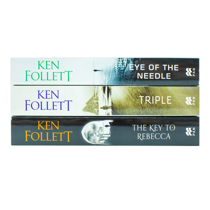 Ken Follett Collection 3 Book Set – Gripping Historical Fiction & Thriller Novels| Bestselling Spy Stories, Suspense & Adventure for 12+ Years Readers