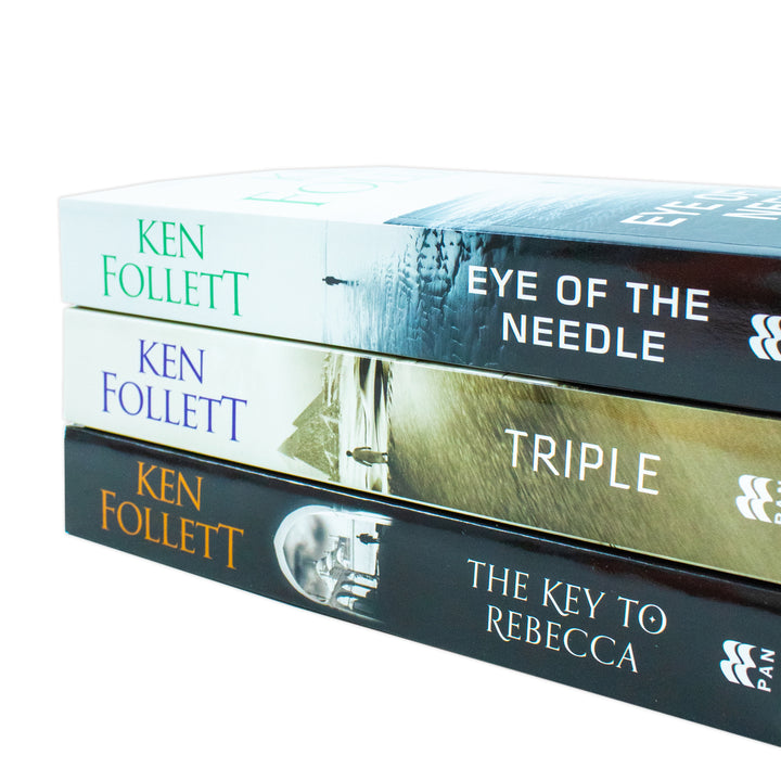 Ken Follett Collection 3 Book Set – Gripping Historical Fiction & Thriller Novels| Bestselling Spy Stories, Suspense & Adventure for 12+ Years Readers