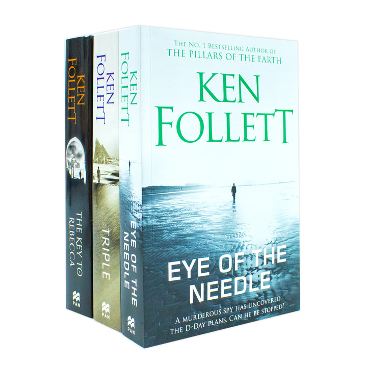 Ken Follett Collection 3 Book Set – Gripping Historical Fiction & Thriller Novels| Bestselling Spy Stories, Suspense & Adventure for 12+ Years Readers