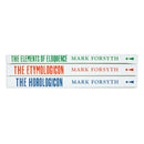 Mark Forsyth 3 Books Collection Set (The Etymologicon, The Elements of Eloquence & Horologicon)