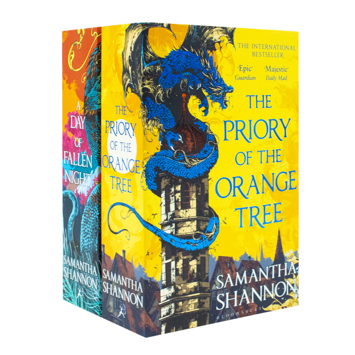 The Roots of Chaos Series 2 Books Collection Set By Samantha Shannon (The Priory of the Orange Tree,  A Day of Fallen Night)