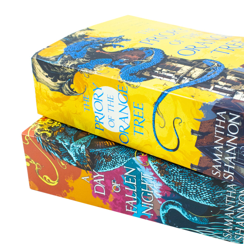 The Roots of Chaos Series 2 Books Collection Set By Samantha Shannon (The Priory of the Orange Tree,  A Day of Fallen Night)