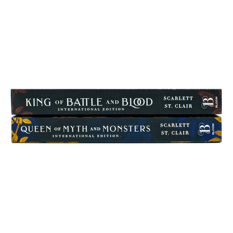 Adrian X Isolde 2 Book Set by Scarlett St. Clair – King of Battle and Blood, Queen of Myth and Monsters | Fantasy, Romance, YA, Fiction Series