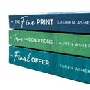 Dreamland Billionaires Series 3 Books Collection Set By Lauren Asher(The Fine Print, Terms and Conditions, Final Offer)