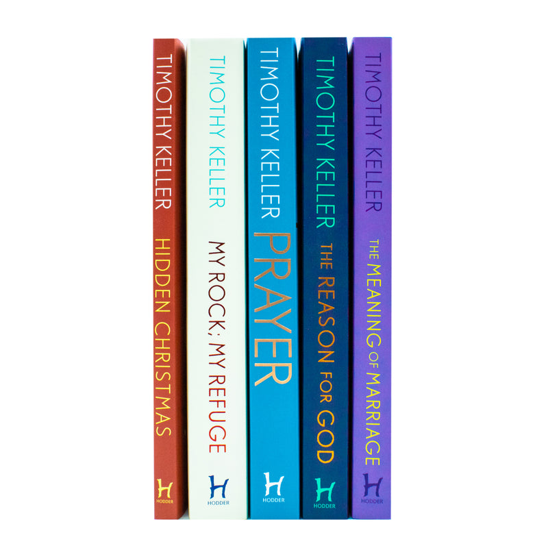 Timothy Keller 5 Paperback Book Collection– Christian Faith,Spirituality & Life Guidance |Includes Hidden Christmas, Prayer, The Reason for God & More