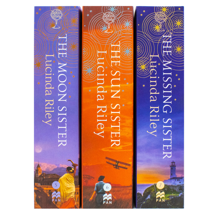 The Seven Sisters Series By Lucinda Riley 3 Books Collection Set (The Moon Sister, The Sun Sister, The Missing Sister)