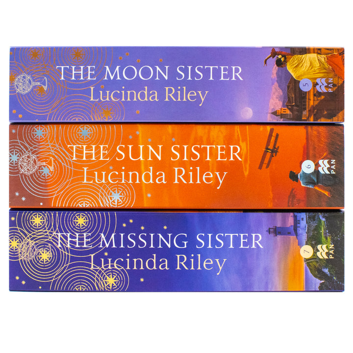 The Seven Sisters Series By Lucinda Riley 3 Books Collection Set (The Moon Sister, The Sun Sister, The Missing Sister)