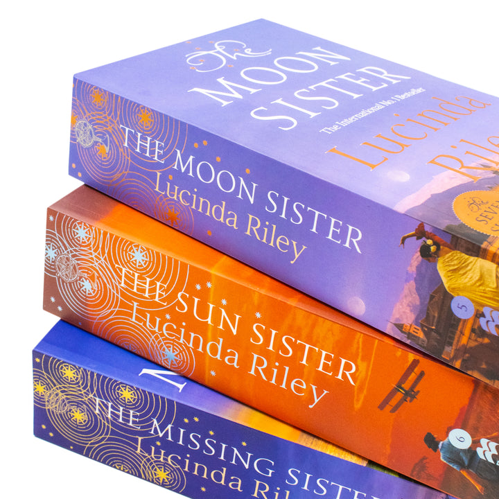 The Seven Sisters Series By Lucinda Riley 3 Books Collection Set (The Moon Sister, The Sun Sister, The Missing Sister)
