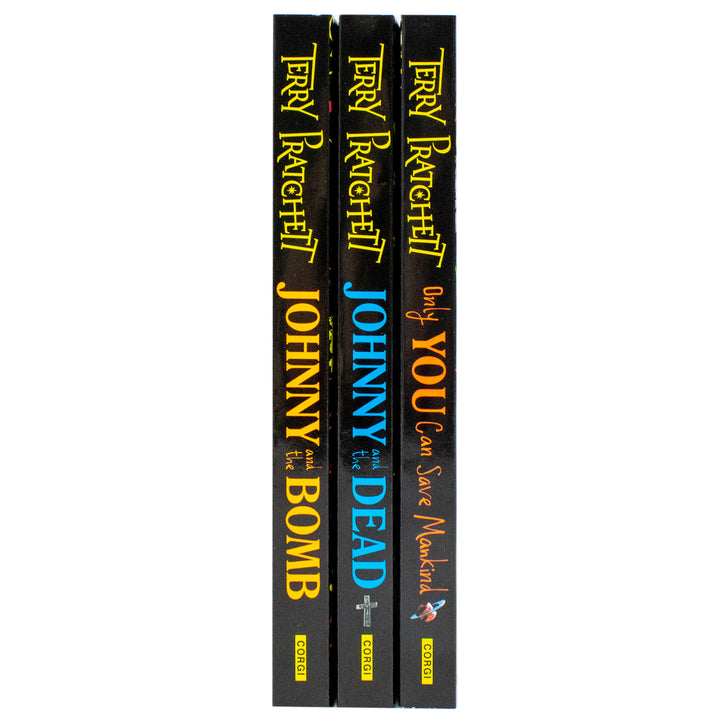 Johnny Maxwell Collection 3 Books Set by Terry Pratchett (Johnny and the Bomb, Johnny and the Dead, Only You Can Save Mankind) Paperback