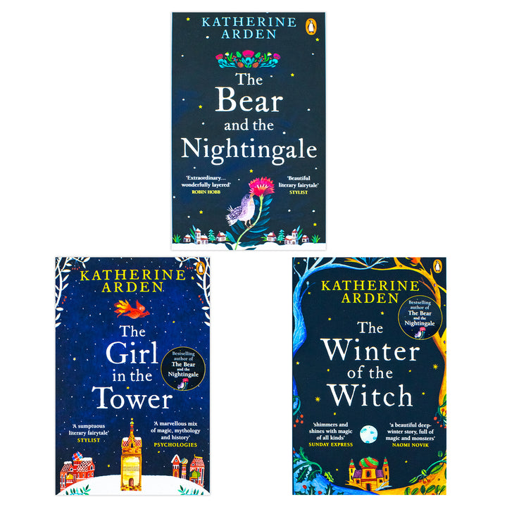 Katherine Arden Winternight Trilogy 3 Books Collection Set Fantasy Pack