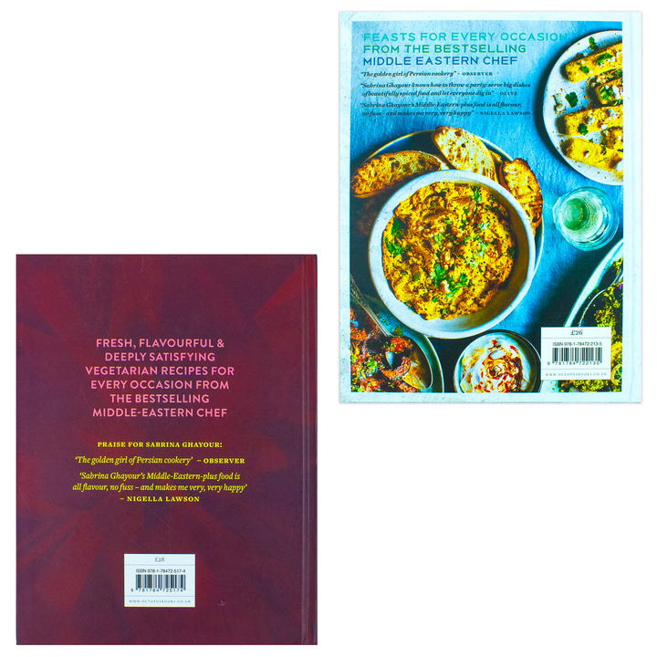 Bazaar, Feasts 2 Books Collection Set by Sabrina Ghayour