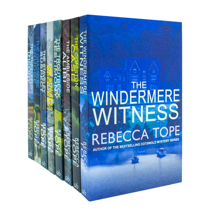 Lake District Mysteries Series Collection 8 Books Set By Rebecca Tope