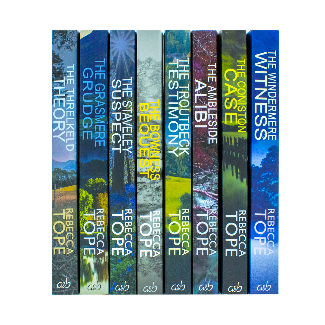 Lake District Mysteries Series Collection 8 Books Set By Rebecca Tope