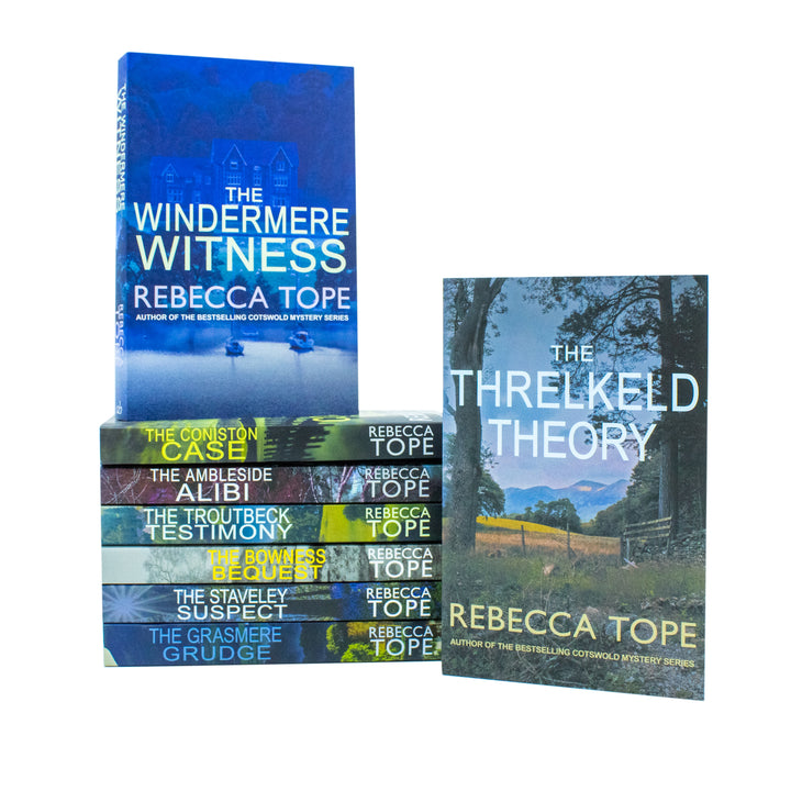 Lake District Mysteries Series Collection 8 Books Set By Rebecca Tope