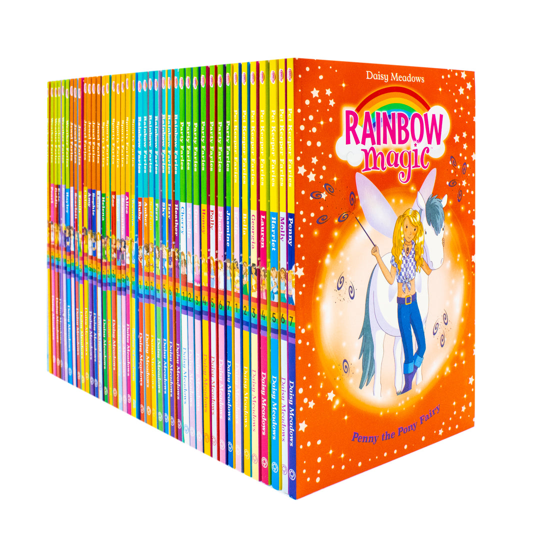 Rainbow Magic The Magical Party Collection & The Magical Adventure 42 Books Set