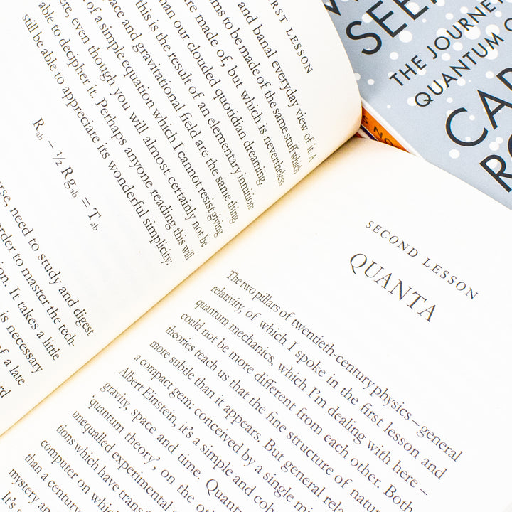 Carlo Rovelli 3 Books Collection Set (Reality Is Not What It Seems, The Order of Time, Seven Brief Lessons on Physics) | Paperback
