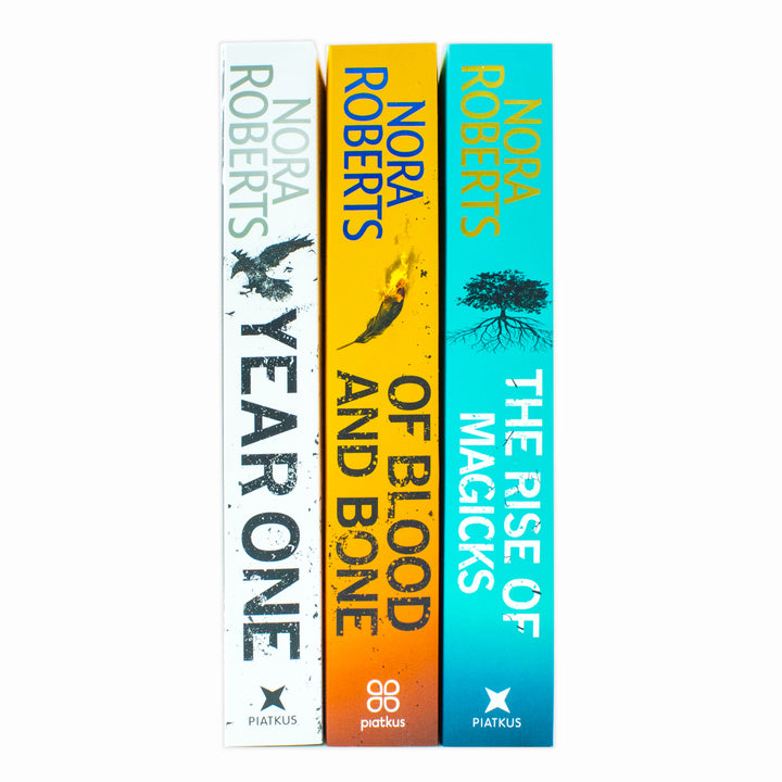 Chronicles of The One Series 3 Books Collection Set By Nora Roberts (Year One, Of Blood and Bone, The Rise of Magicks)