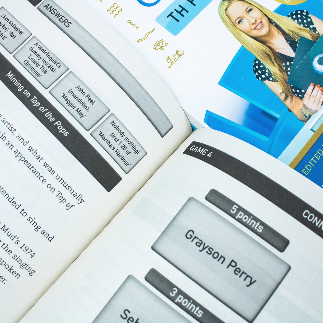 Only Connect 2-Book Collection Set by Jack Waley-Cohen | The Official Quiz Book & The Difficult Second Quiz Book | Fun Trivia, Puzzles & Family Games