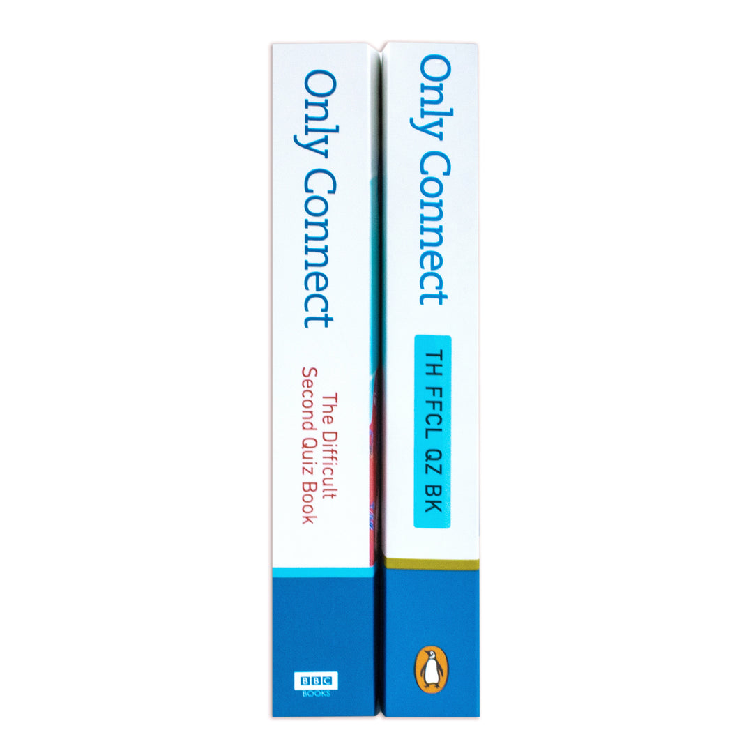 Only Connect 2-Book Collection Set by Jack Waley-Cohen | The Official Quiz Book & The Difficult Second Quiz Book | Fun Trivia, Puzzles & Family Games
