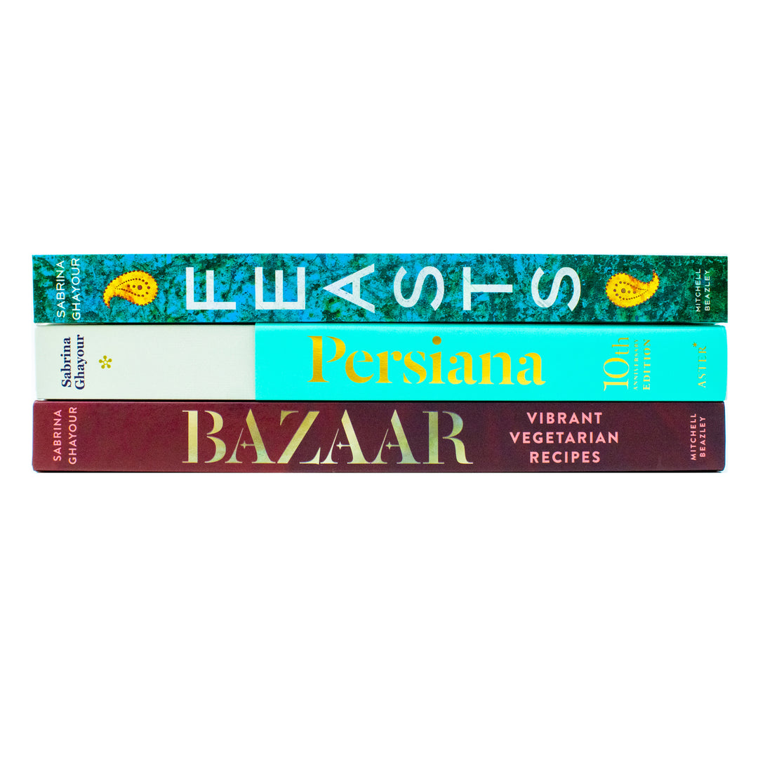 Sabrina Ghayour 3 Books Collection Set (Persiana, Bazaar, Feasts)