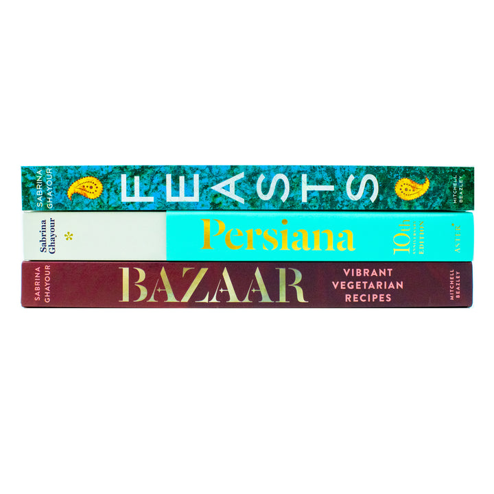 Sabrina Ghayour 3 Books Collection Set (Persiana, Bazaar, Feasts)