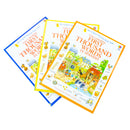 Usborne First Thousand Words Collection 3 Books Set By Heather Amery (First Thousand Words in French, First Thousand Words in Spanish, First Thousand Words in English)