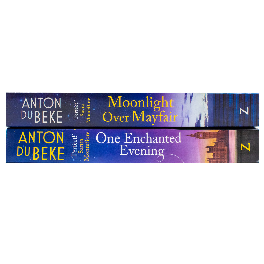 Anton Du Beke 2 Book Set | Romance Fiction Collection | Enchanted Evening & Moonlight Over Mayfair | Love Stories, Literature, Bestseller