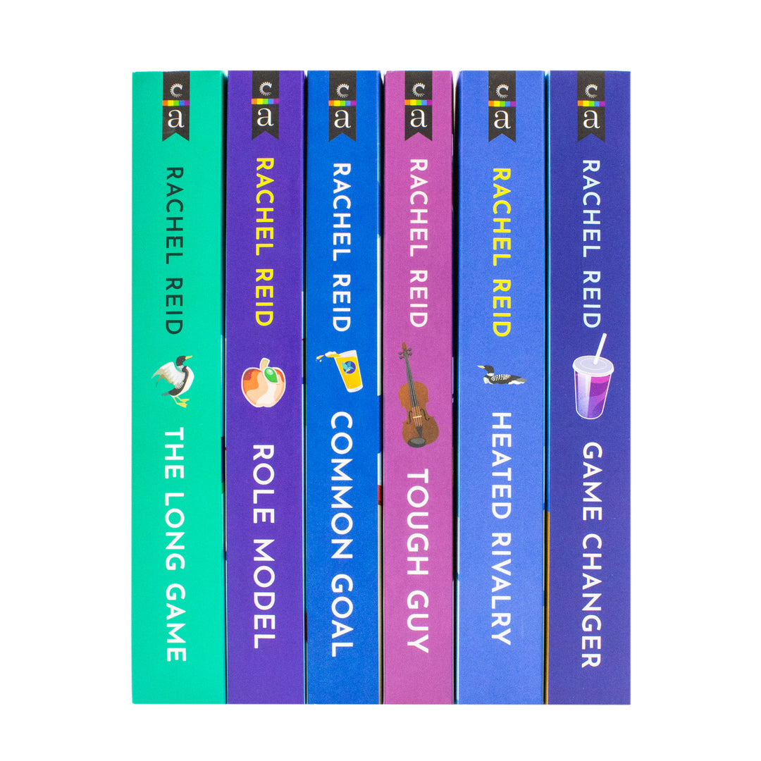 Game Changers Series 1-6 Books Collection Set By Rachel Reid (Game Changer, Heated Rivalry, Tough Guy, Common Goal, Role Model and The Long Game) | Paperback