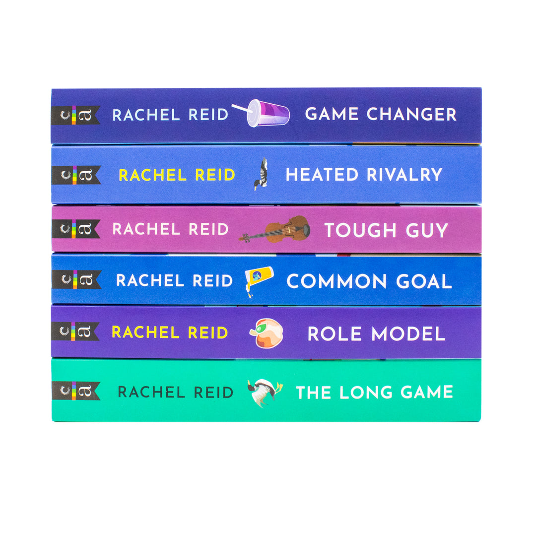 Game Changers Series 1-6 Books Collection Set By Rachel Reid (Game Changer, Heated Rivalry, Tough Guy, Common Goal, Role Model and The Long Game) | Paperback