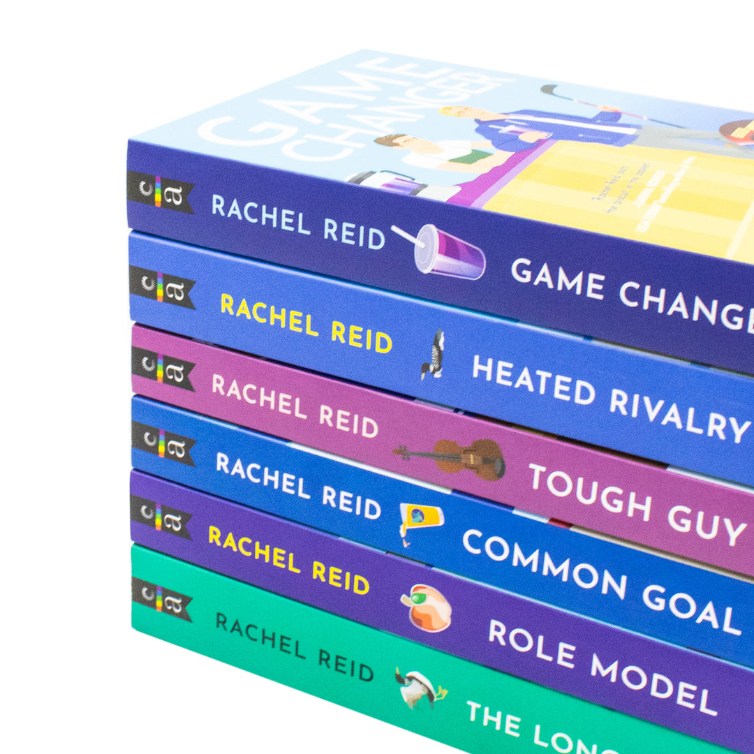 Game Changers Series 1-6 Books Collection Set By Rachel Reid (Game Changer, Heated Rivalry, Tough Guy, Common Goal, Role Model and The Long Game) | Paperback