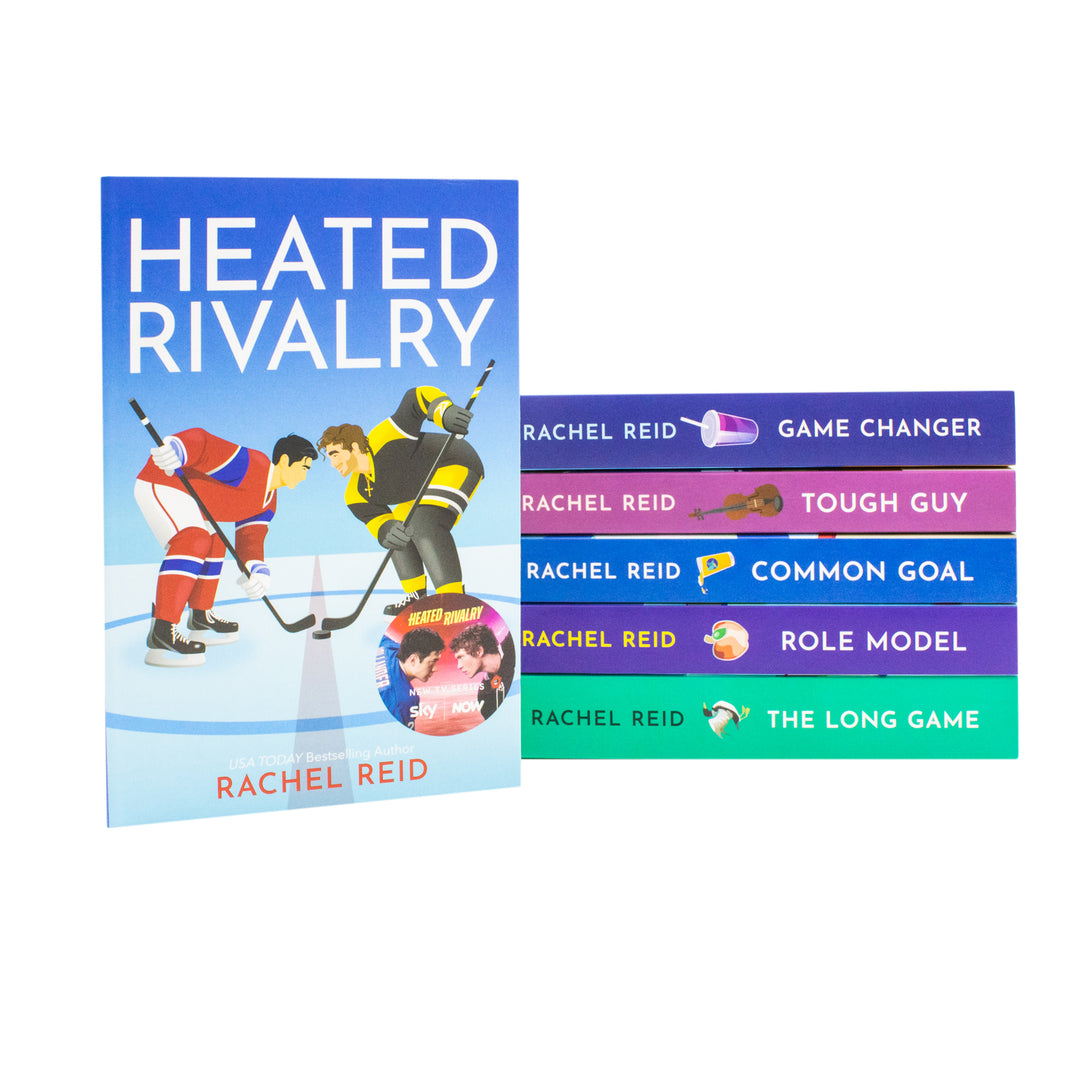 Game Changers Series 1-6 Books Collection Set By Rachel Reid (Game Changer, Heated Rivalry, Tough Guy, Common Goal, Role Model and The Long Game) | Paperback