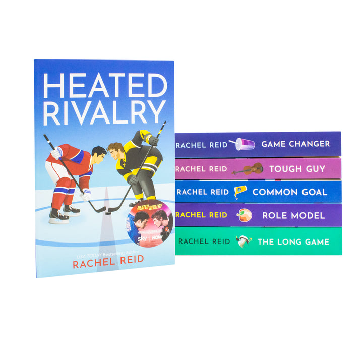 Game Changers Series 1-6 Books Collection Set By Rachel Reid (Game Changer, Heated Rivalry, Tough Guy, Common Goal, Role Model and The Long Game) | Paperback