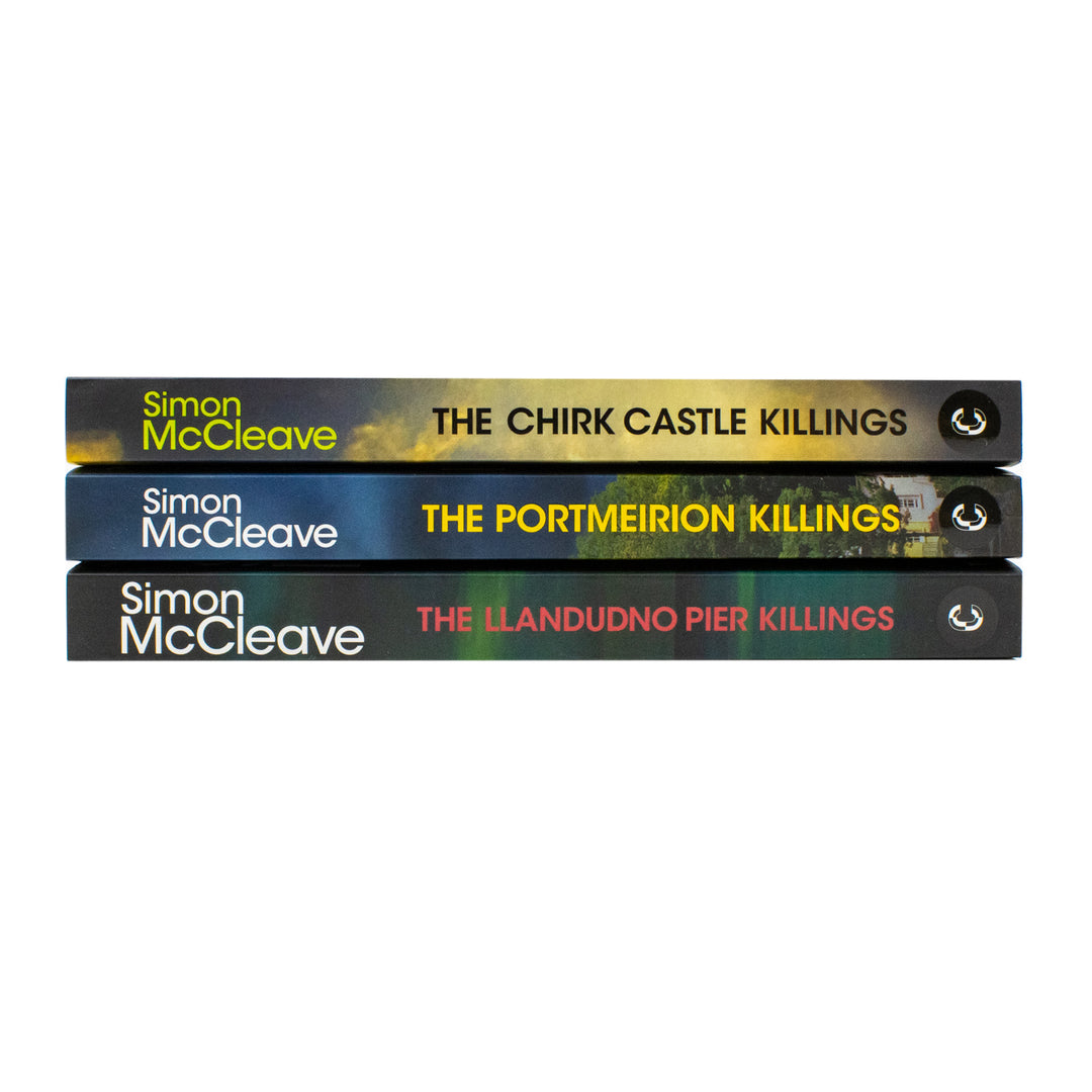 DI Ruth Hunter Series 12-14 Collection 3 Books Set By Simon McCleave (The Chirk Castle Killings, The Portmeirion Killings and The Llandudno Pier Killings) | Paperback