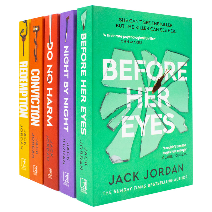 Jack Jordan Collection 5 Books Set (Do No Harm, Before Her Eyes, Conviction, Redemption and Night By Night) | Paperback