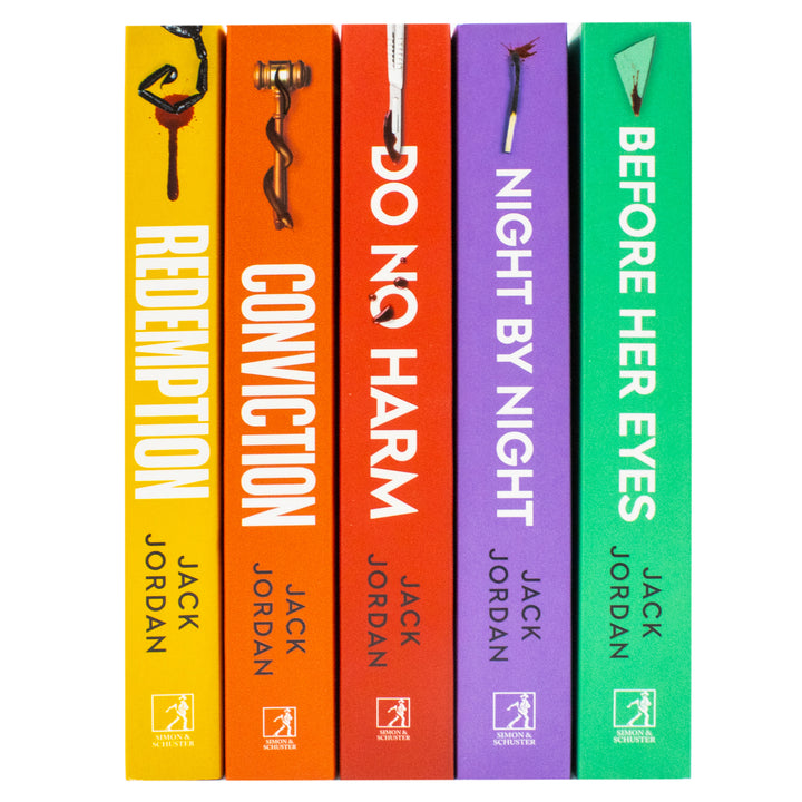 Jack Jordan Collection 5 Books Set (Do No Harm, Before Her Eyes, Conviction, Redemption and Night By Night) | Paperback