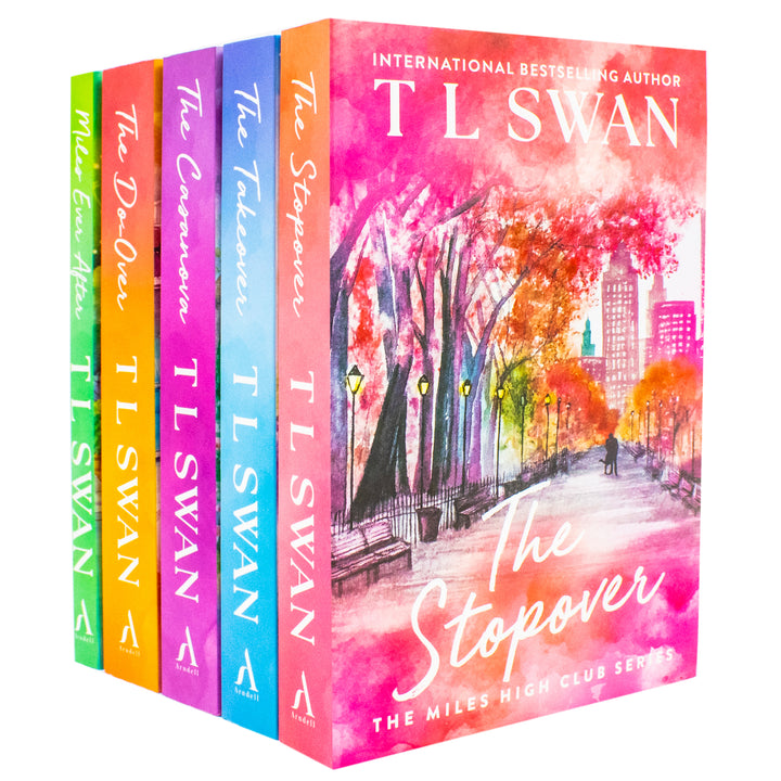 The Miles High Club Series 5 Books Collection Set By T L Swan (The Stopover, The Takeover, The Casanova, The Do-Over and Miles Ever After) | Paperback