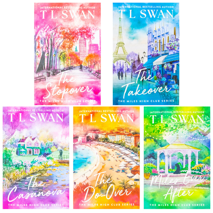 The Miles High Club Series 5 Books Collection Set By T L Swan (The Stopover, The Takeover, The Casanova, The Do-Over and Miles Ever After) | Paperback