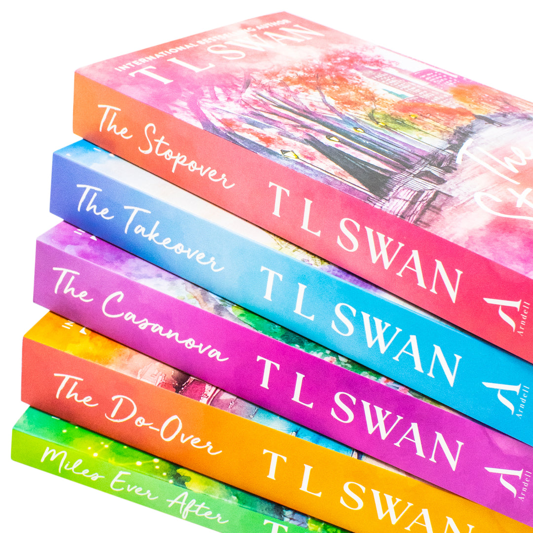 The Miles High Club Series 5 Books Collection Set By T L Swan (The Stopover, The Takeover, The Casanova, The Do-Over and Miles Ever After) | Paperback