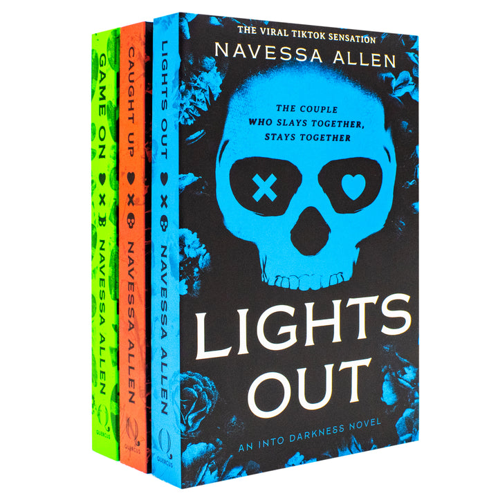 Into Darkness Series 3 Books Collection Set By Navessa Allen (Lights Out, Caught Up and Game On) | Paperback