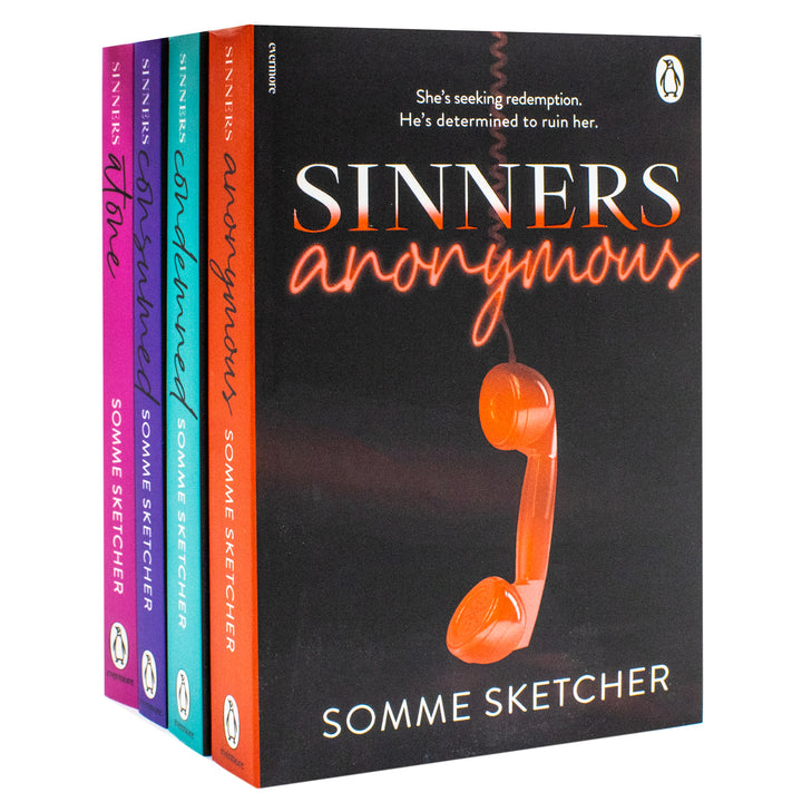 Sinners Anonymous Series 4 Books Collection Set By Somme Sketcher (Sinners Anonymous, Sinners Condemned, Sinners Consumed and Sinners Atone) | Paperback