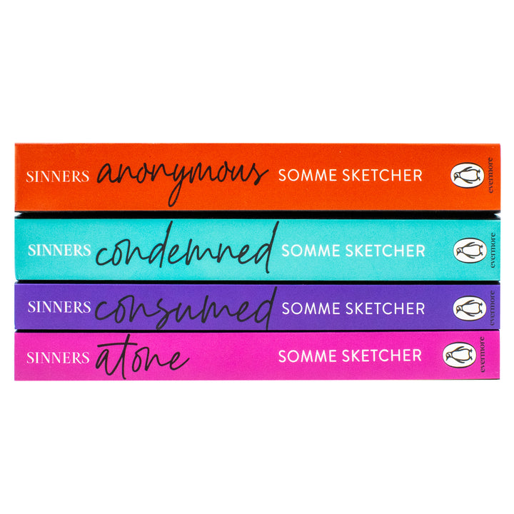 Sinners Anonymous Series 4 Books Collection Set By Somme Sketcher (Sinners Anonymous, Sinners Condemned, Sinners Consumed and Sinners Atone) | Paperback