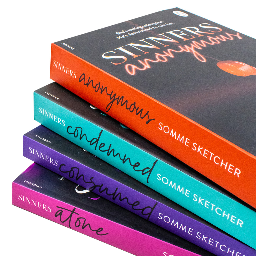 Sinners Anonymous Series 4 Books Collection Set By Somme Sketcher (Sinners Anonymous, Sinners Condemned, Sinners Consumed and Sinners Atone) | Paperback