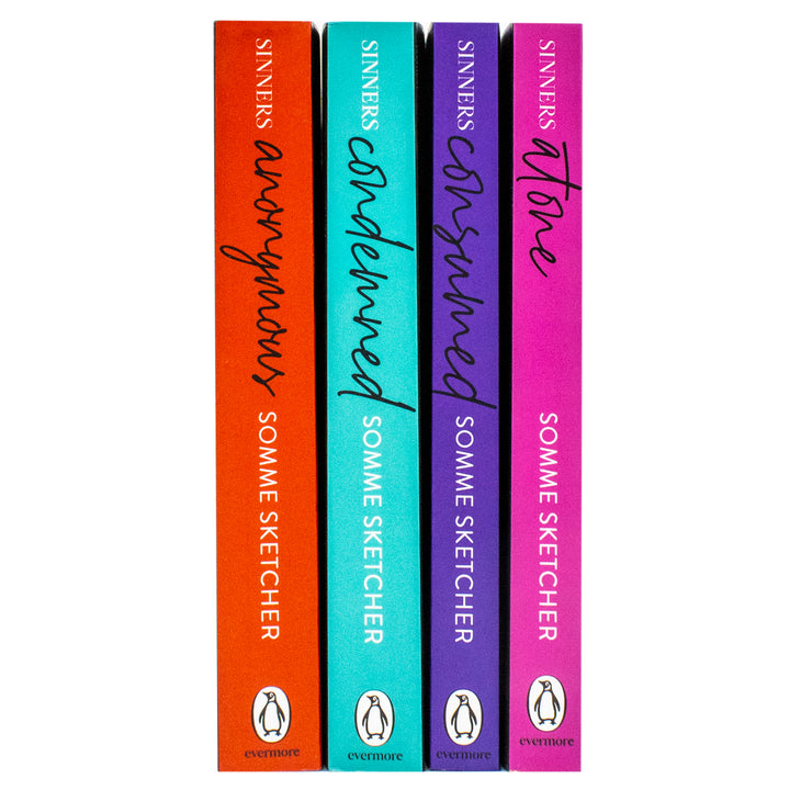 Sinners Anonymous Series 4 Books Collection Set By Somme Sketcher (Sinners Anonymous, Sinners Condemned, Sinners Consumed and Sinners Atone) | Paperback